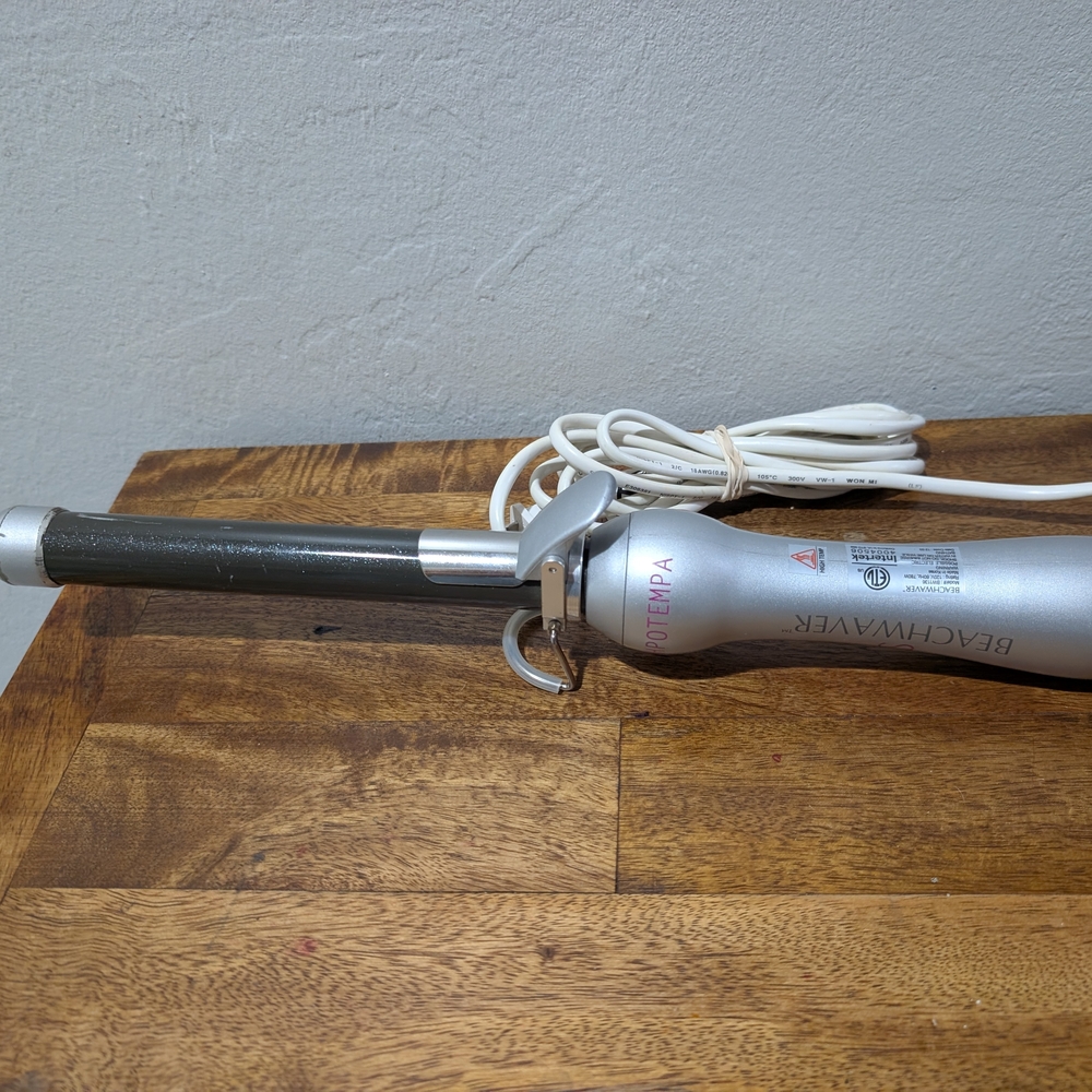 The Beachwaver‎ Co. S1.25 Dual Voltage Curling Iron - Silver